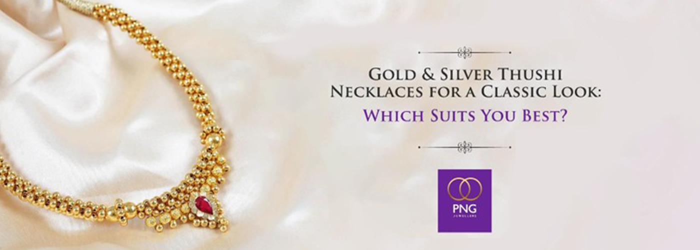 Gold & Silver Thushi Necklaces for a Classic Look: Which Suits You Best?