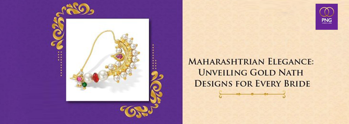Maharashtrian Elegance: Unveiling Gold Nath Designs for Every Bride
