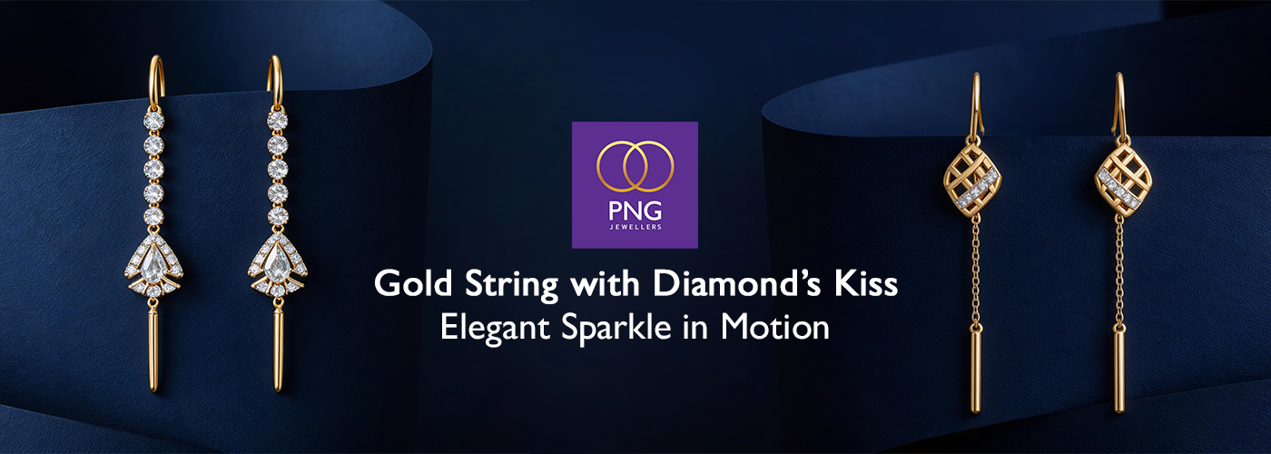 Why Diamond Sui Dhaga Earrings Are Trending in Modern Jewellery