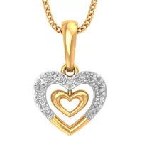 Diamond Heart Pendant