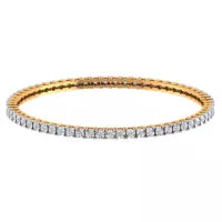 Diamond Oval Bracelets