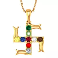 Diamond Religious Pendant