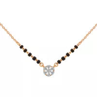 Trendy Modern Diamond Mangalsutra