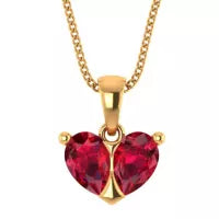 Gold Heart Pendant