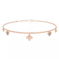 Diamond Charm Bracelet - PNG Jewellers