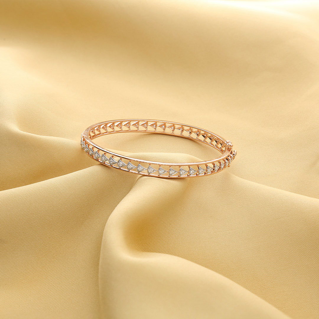 Stella Arc Diamond Bangle