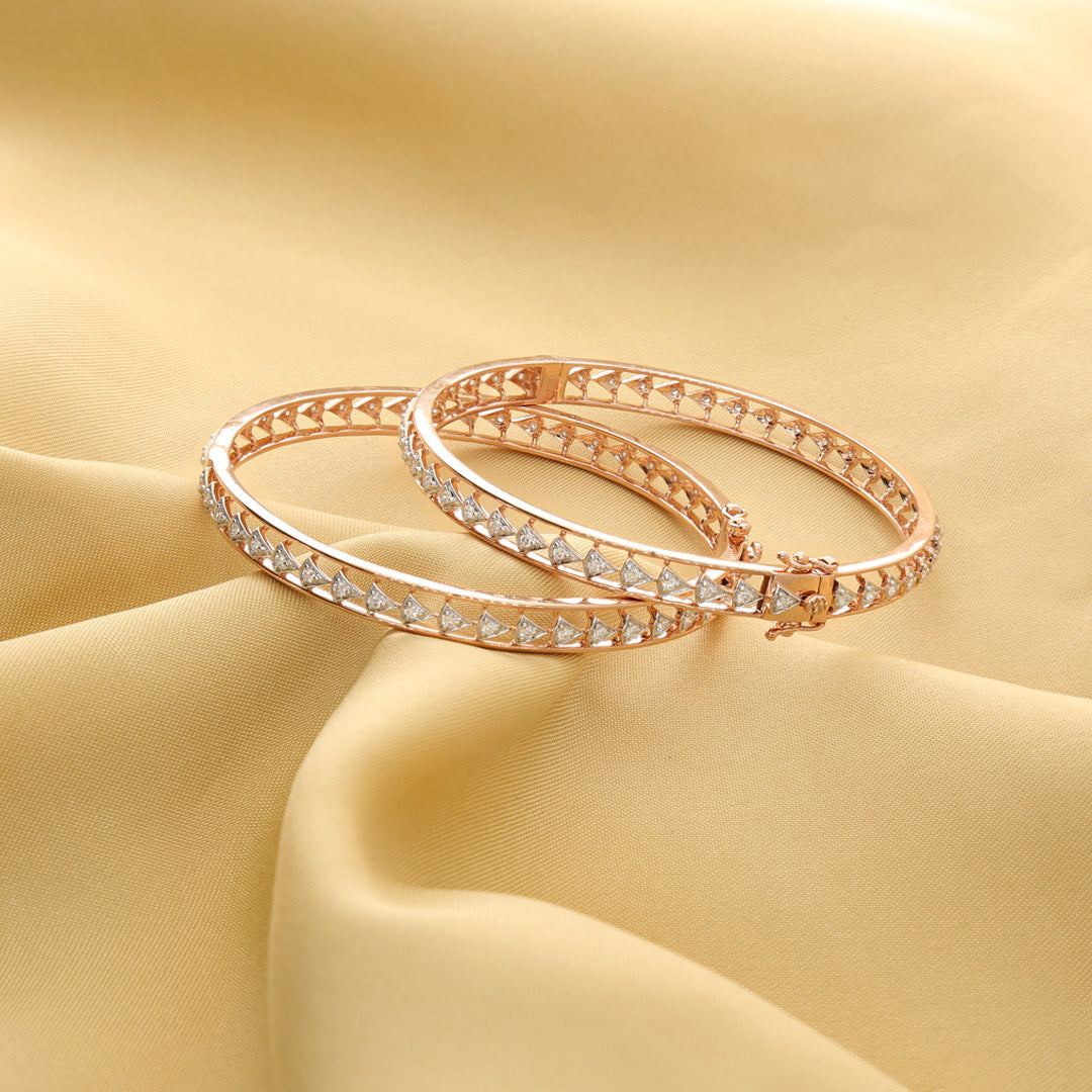 Stella Arc Diamond Bangle