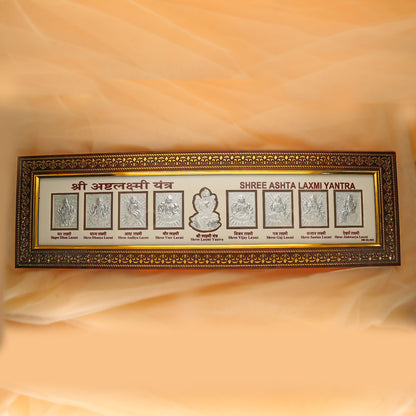 Ashtalaxmi Silver Frame