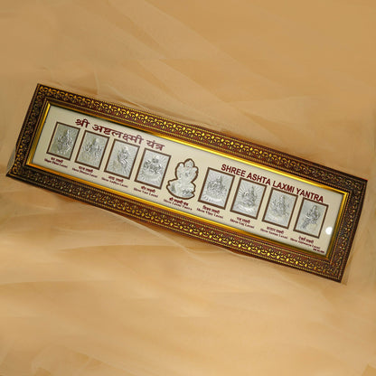 Ashtalaxmi Silver Frame
