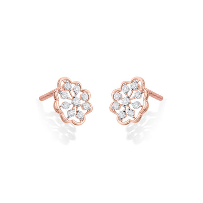 Celestique Diamond Stud Earrings