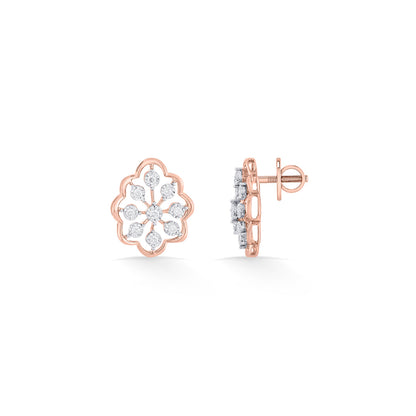 Celestique Diamond Stud Earrings