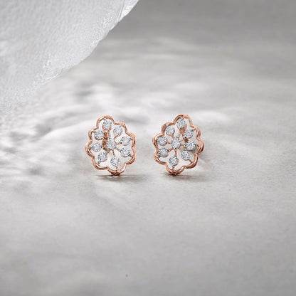 Celestique Diamond Stud Earrings