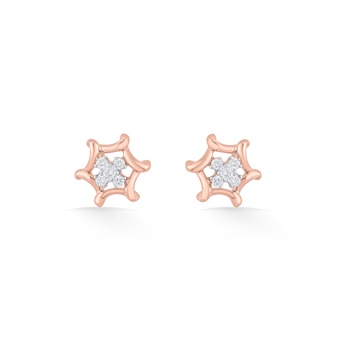 eternal glow diamond stud earrings