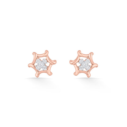 Eternal Glow Diamond Stud Earrings