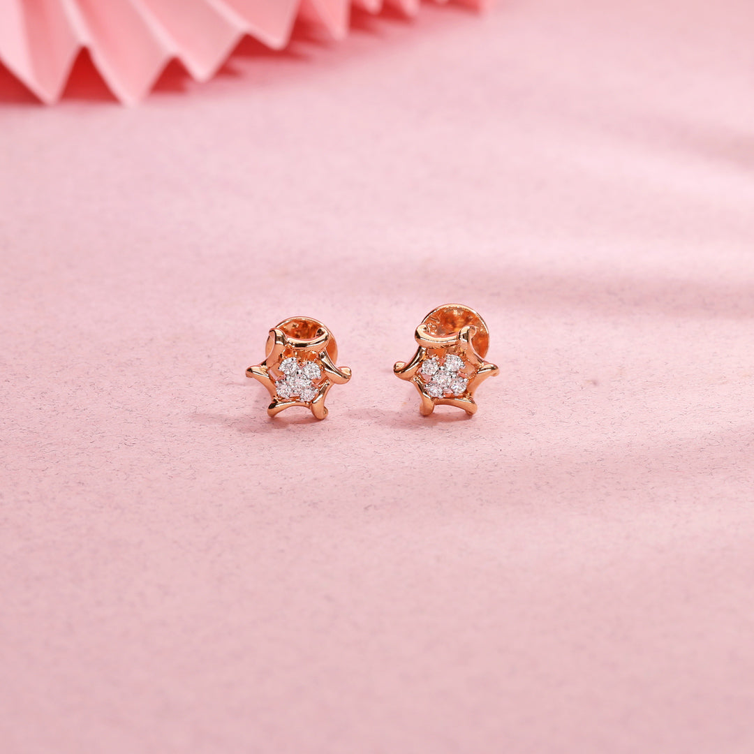 eternal glow diamond stud earrings