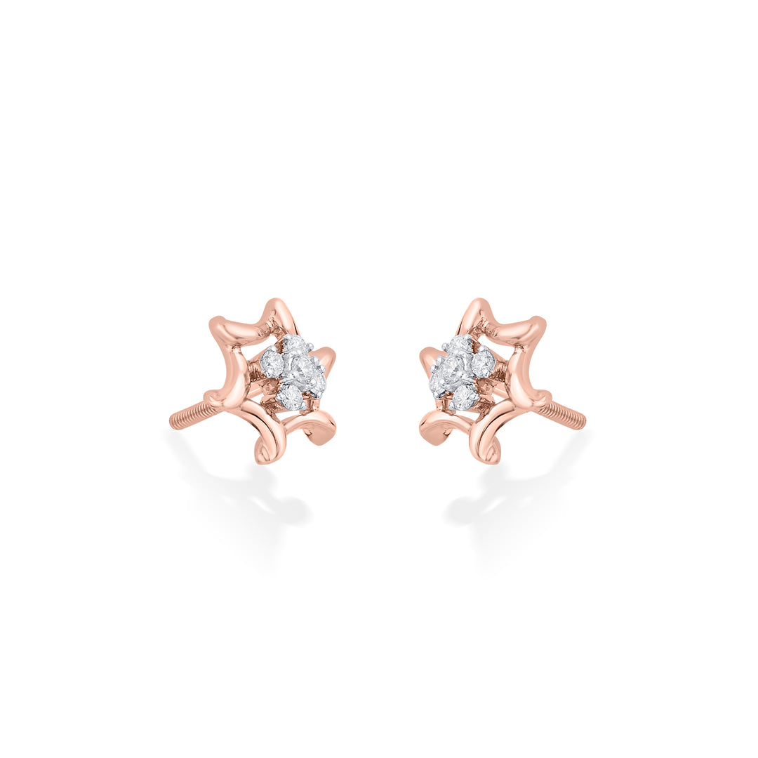 eternal glow diamond stud earrings
