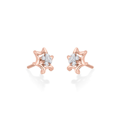 Eternal Glow Diamond Stud Earrings
