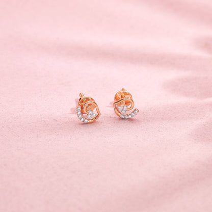 Luminara Diamond Stud Earrings
