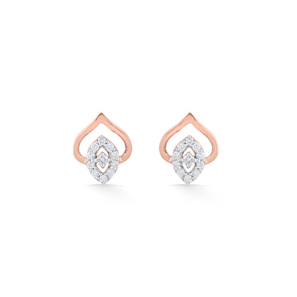 Aurora Diamond Stud Earrings