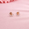 Willow Diamond Stud Earrings