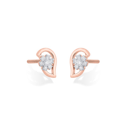 Stellaris Diamond Stud Earrings