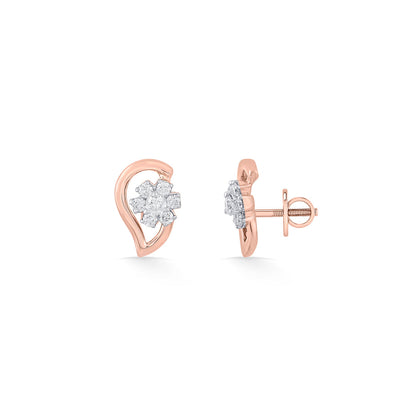 Stellaris Diamond Stud Earrings