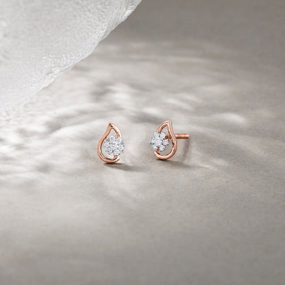 Stellaris Diamond Stud Earrings