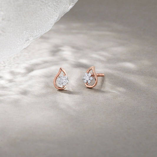 Stellaris Diamond Stud Earrings