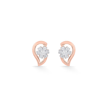 Stellaris Diamond Stud Earrings