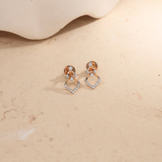 Stardew Diamond Stud Earrings