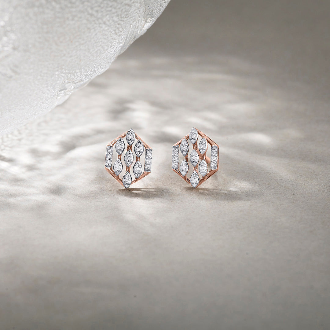Dewora Diamond Stud Earrings