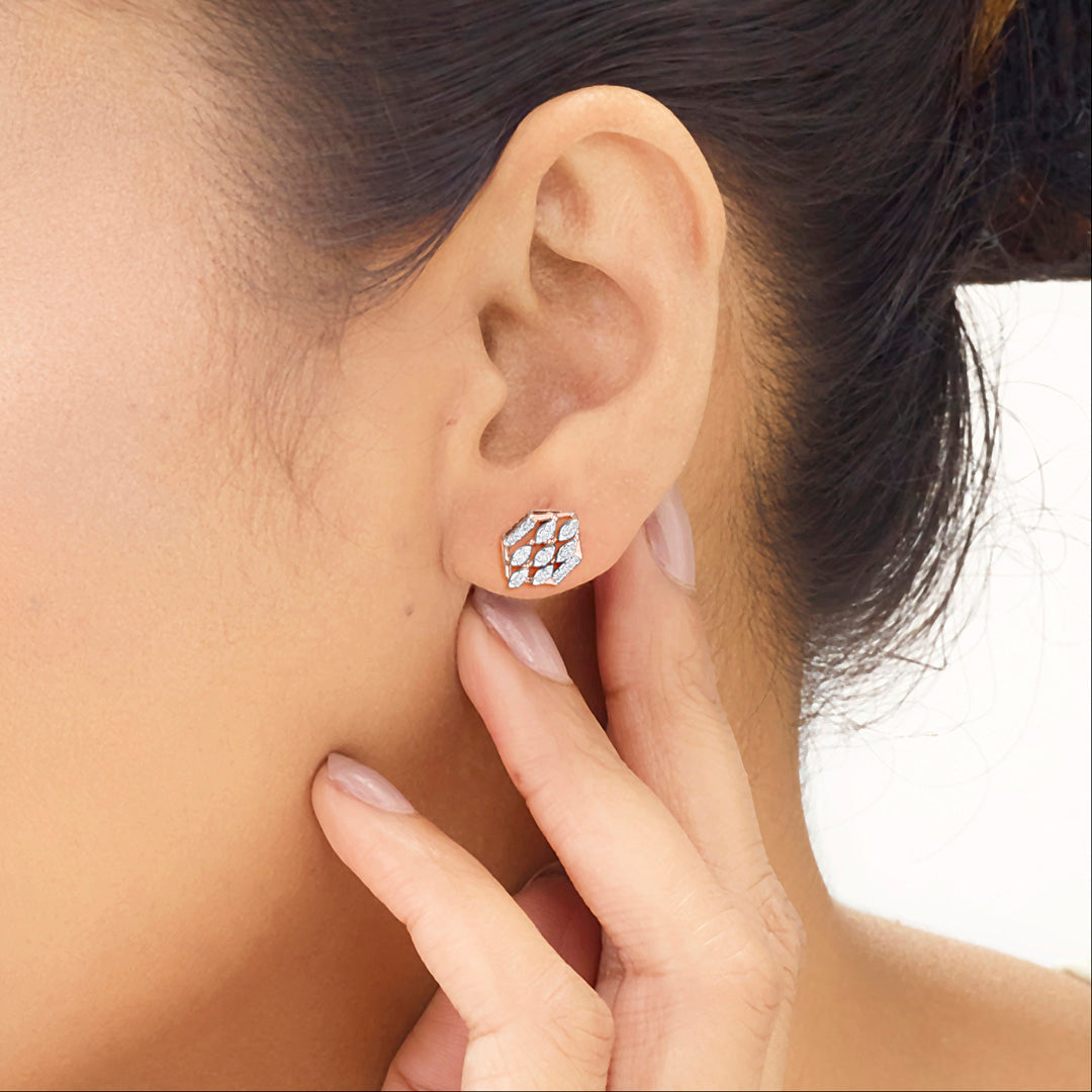 Dewora Diamond Stud Earrings