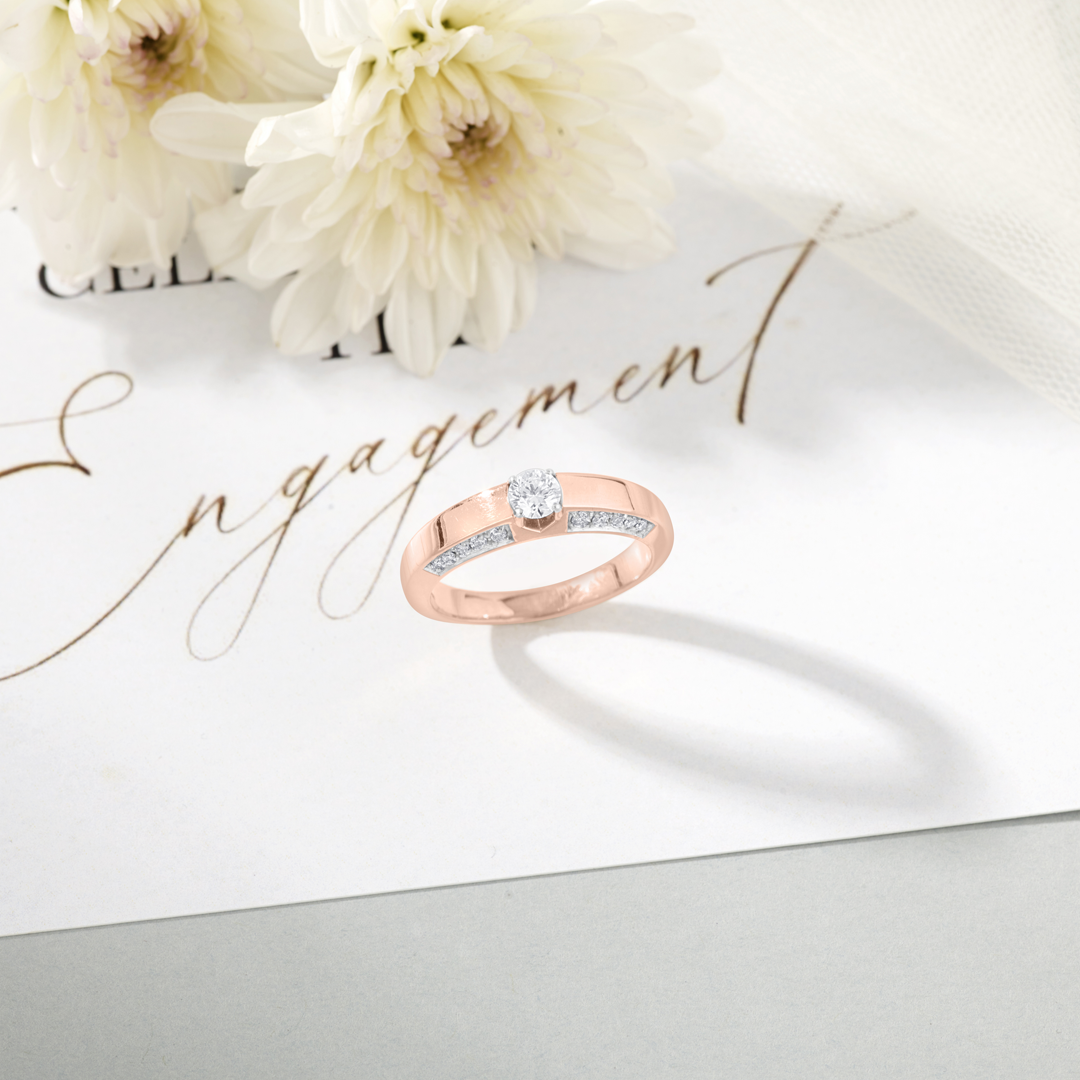 Forever Begins Engagement Diamond Ring for Men