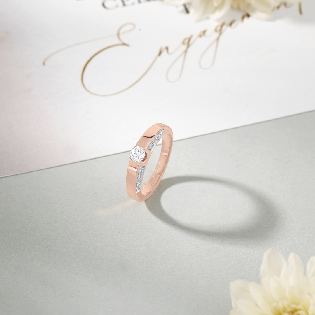 Forever Begins Engagement Diamond Ring for Men