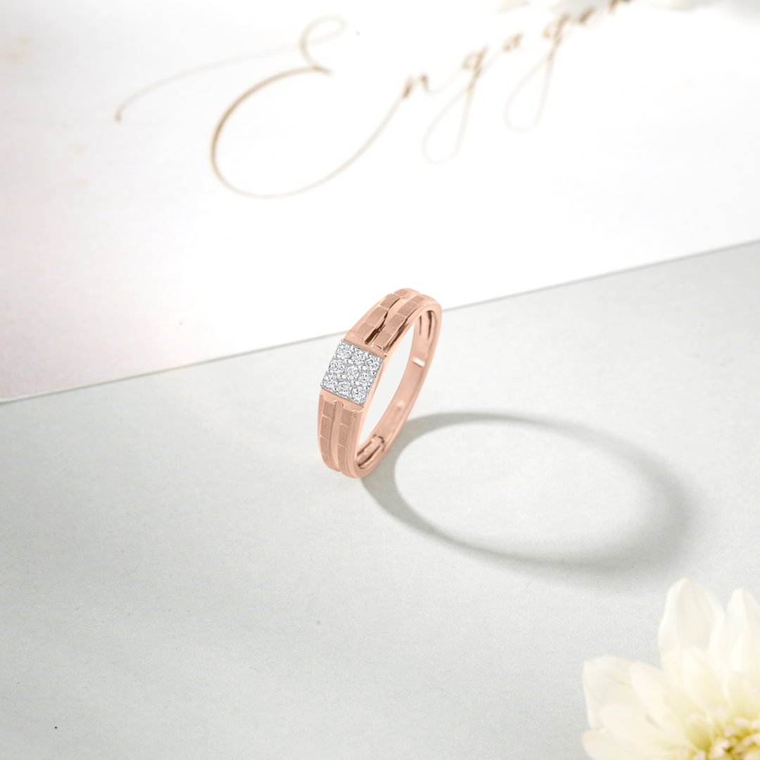 Bound by Promise Engagement Diamond Ring for Men