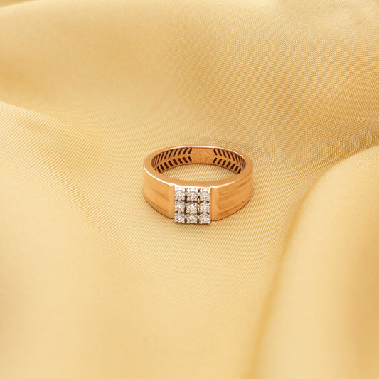 Classic Apex Men's Diamond Ring