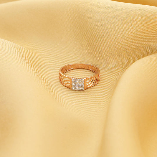 Regal Matrix Mens Diamond Ring