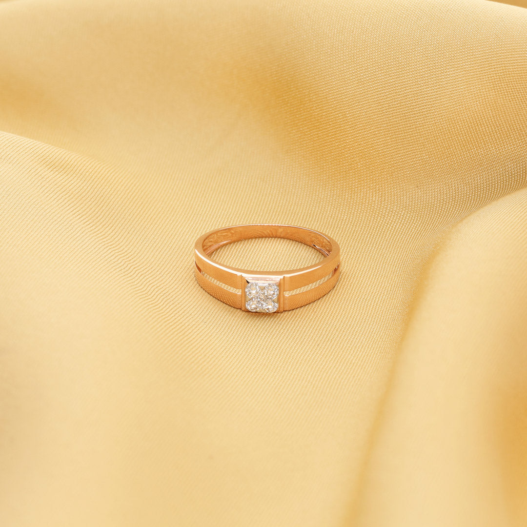 Single Charm Men's Diamond Ring