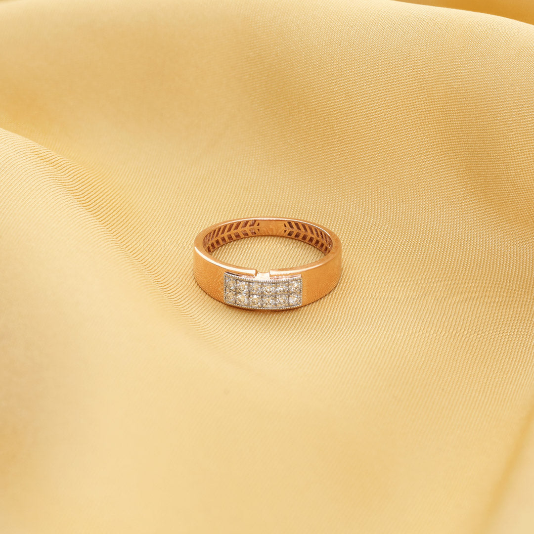 Vertex Pride Men's Diamond Ring