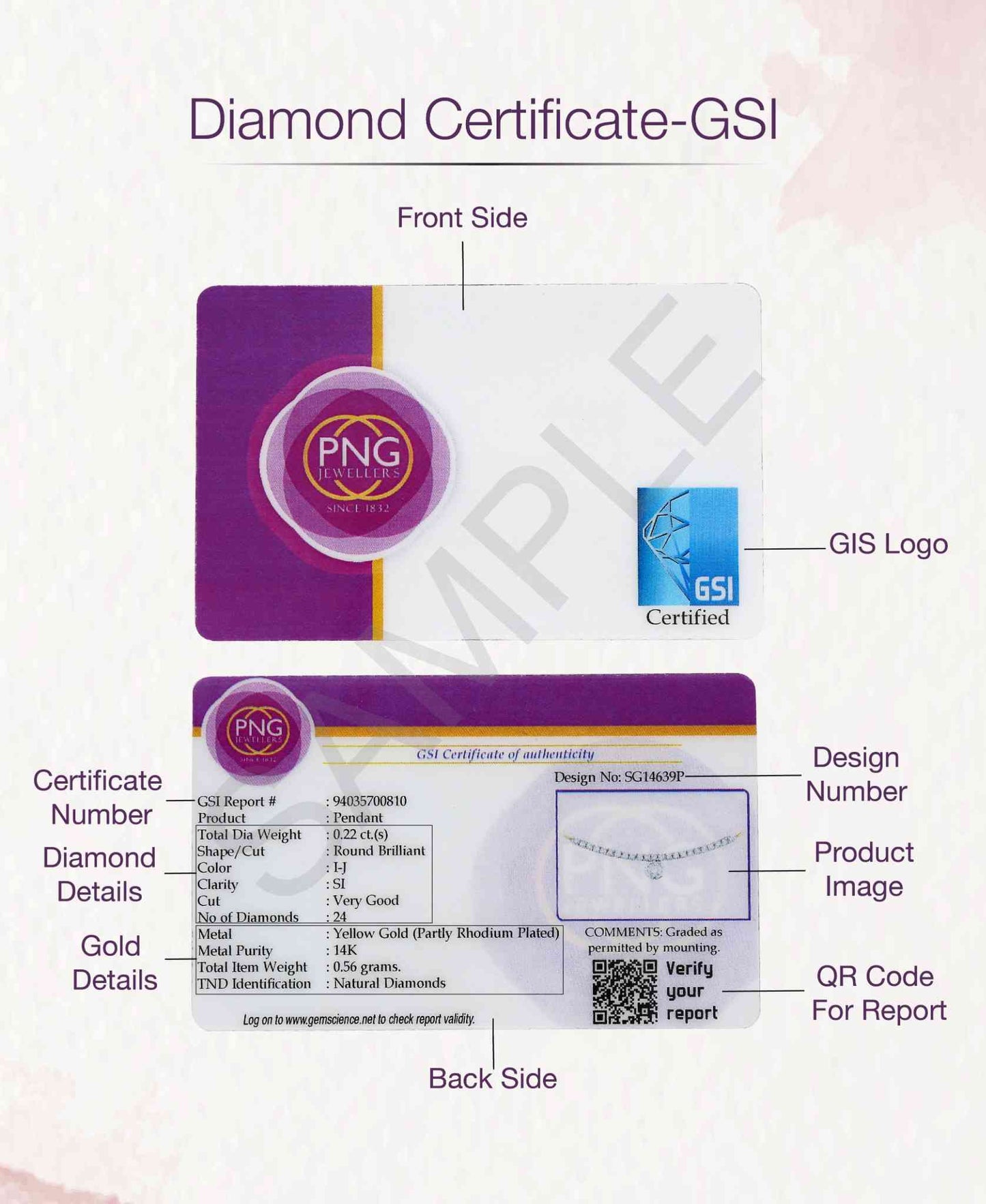 glowing stone nosepin diamond jewellery