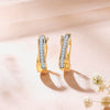 Xquisite Yellow Gold & Diamond Hoops & Huggies Earring