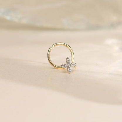 Tropical Treasure Diamond Nosepin