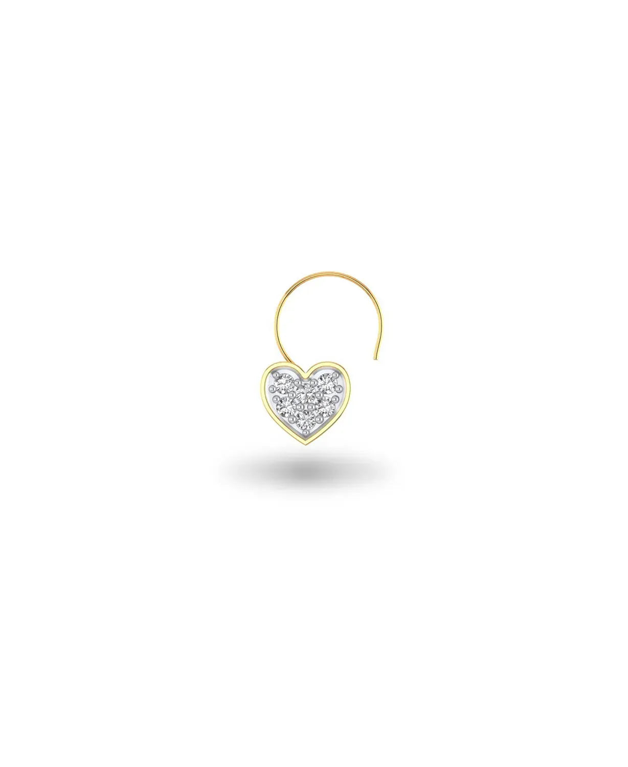Little Heart Diamond Nosepin