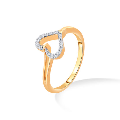 Viva-Love-Gold-&-Diamond-Ring