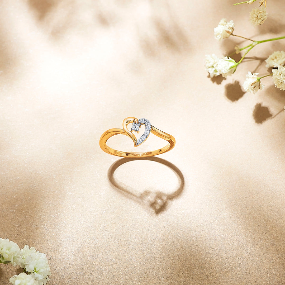 forever-in-heart-gold-&-diamond-ring