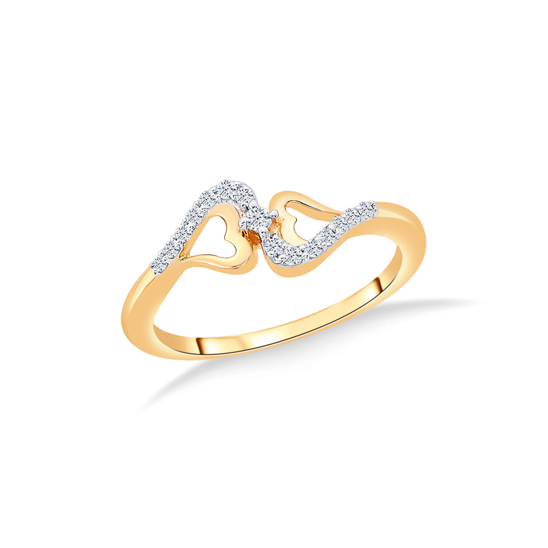 Forever Yellow Gold & Diamond Ring for Women