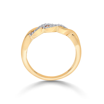 Twiselle-Loop-Gold-&-Diamond-Ring