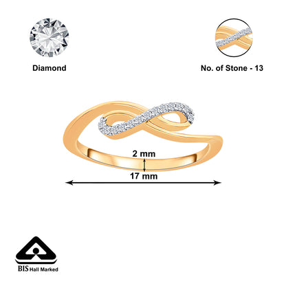 Infinity-Looplight-Gold-&-Diamond-Ring