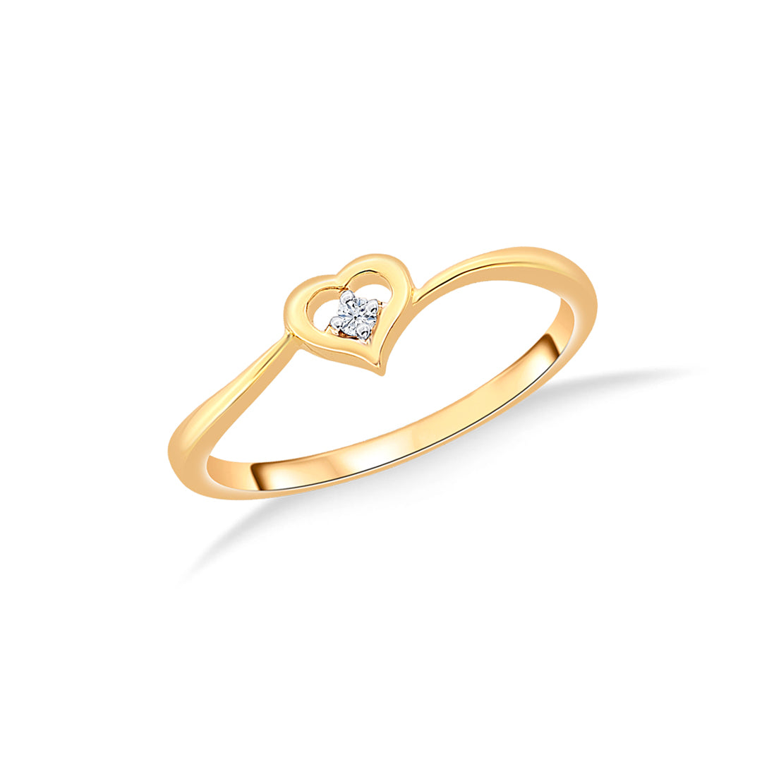Boundless Love Yellow Gold & Diamond Ring for Women