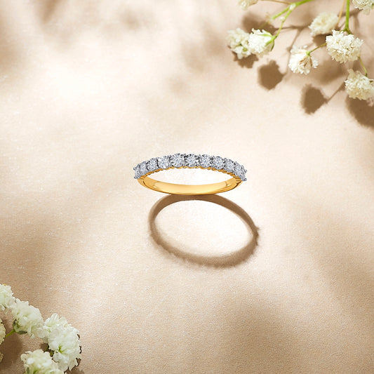 Lustre-Line-Gold-&-Diamond-Ring